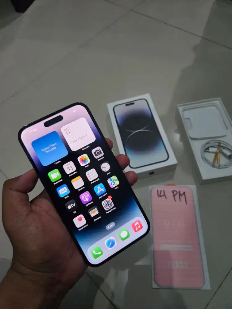 Iphone 14 promax 128gb mulus ex resmi
