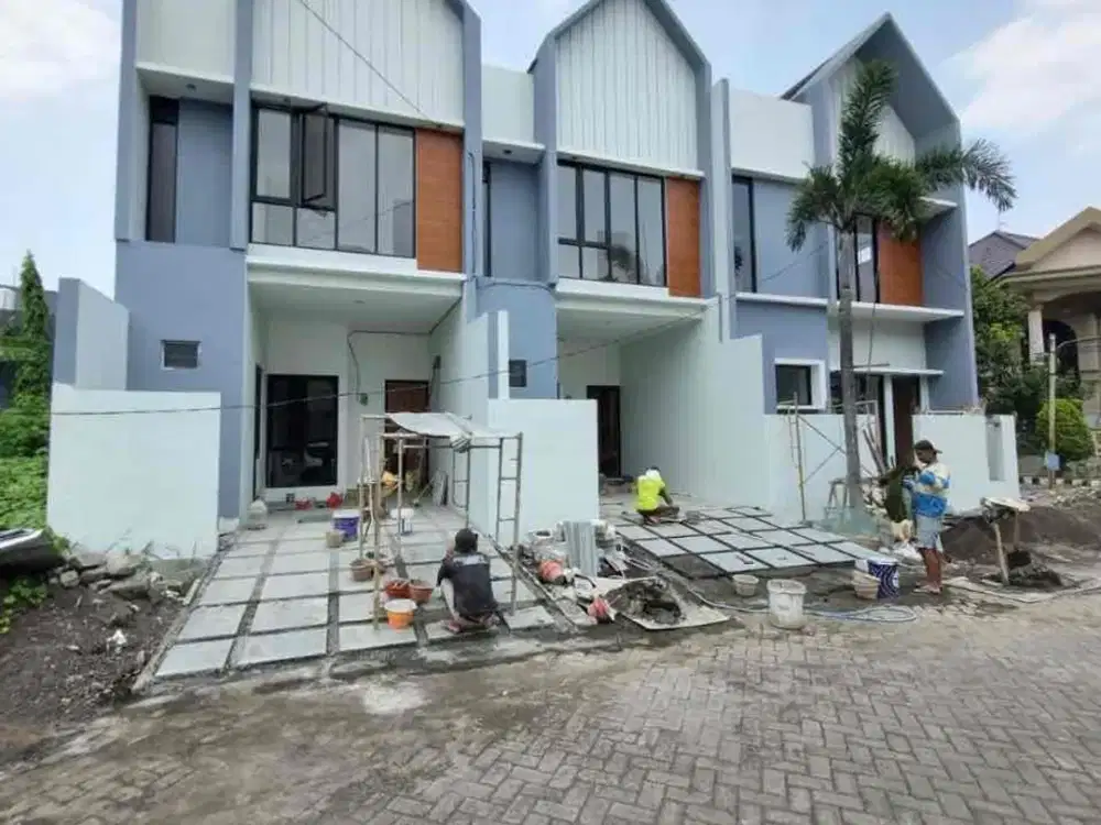 HDS DIJUAL RUMAH BARU GRESS DI JEMURSARI SELANGKAH DENGAN RAYA JEMUR