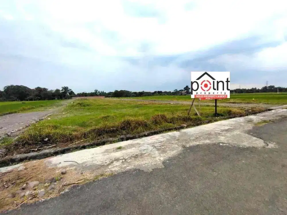 Lahan Siap Bangun Sudah Urug Cocok Untuk Perum Atau Gudang di Dekat UMS