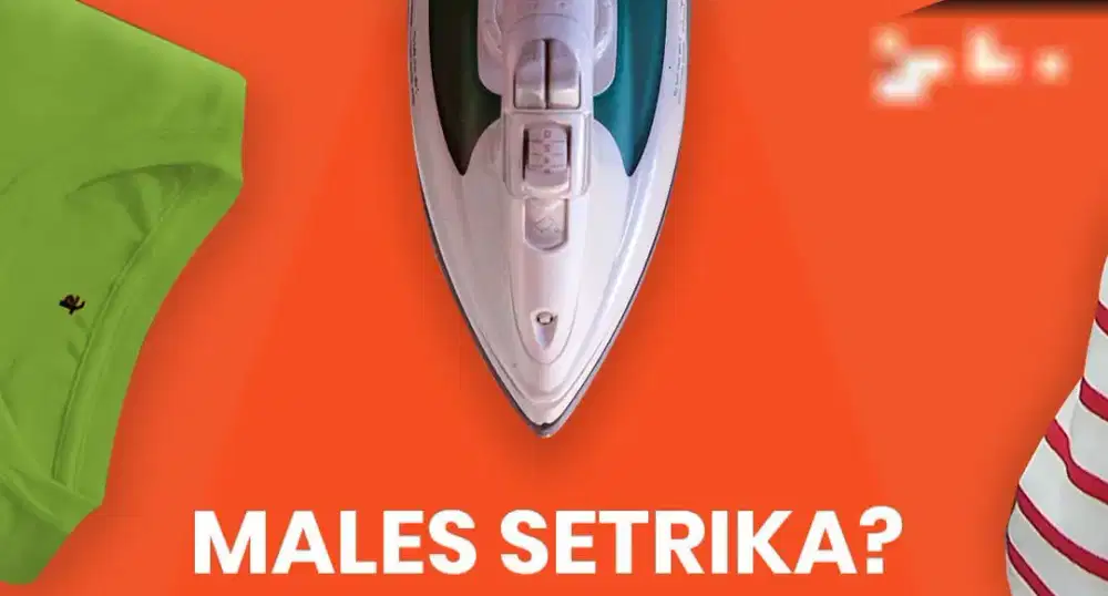 Mencari pekerjaan partime setrika baju