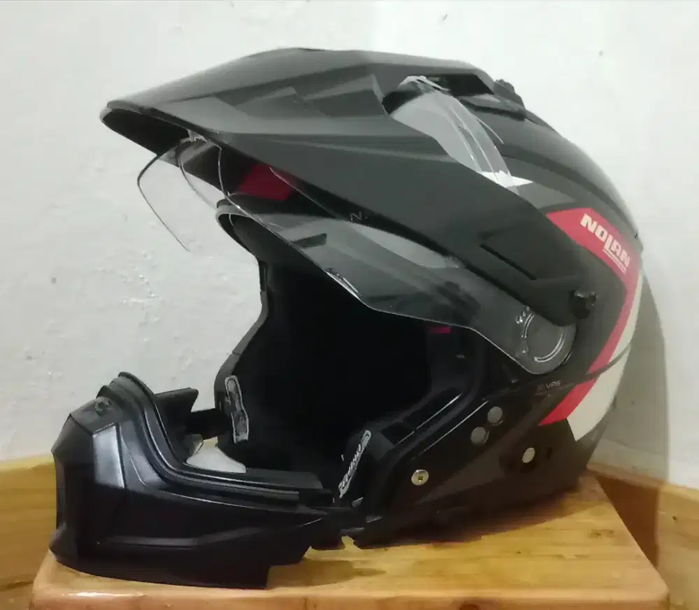 Nolan N70.2X Grandes Alpes Modular Helm Full Face Half Face