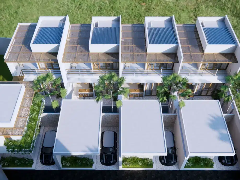 Siap Bangun Rumah 2 lantai Private Pool di Utara Yogya Full Furnished