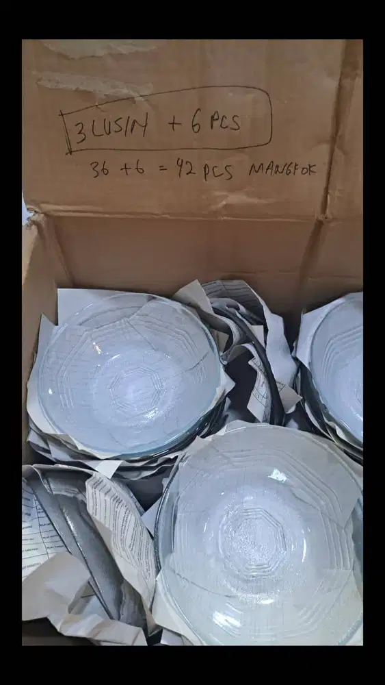 MANGKOK KACA TEBAL