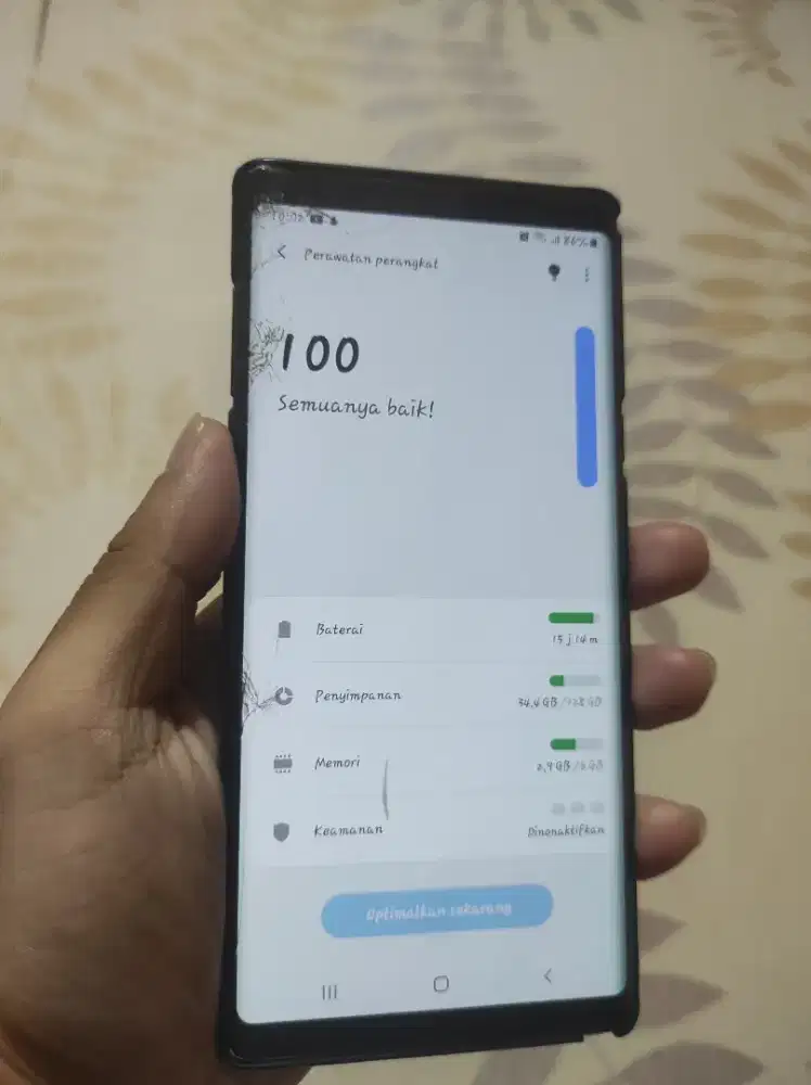 Samsung galaxy Note 9 Ram 6/128GB