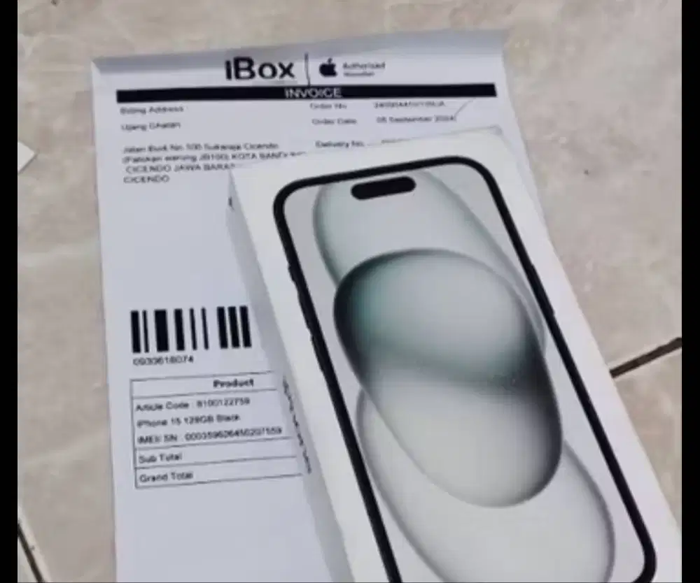 Iphone 15 , 128 fullset , ibox . wa:089639181702