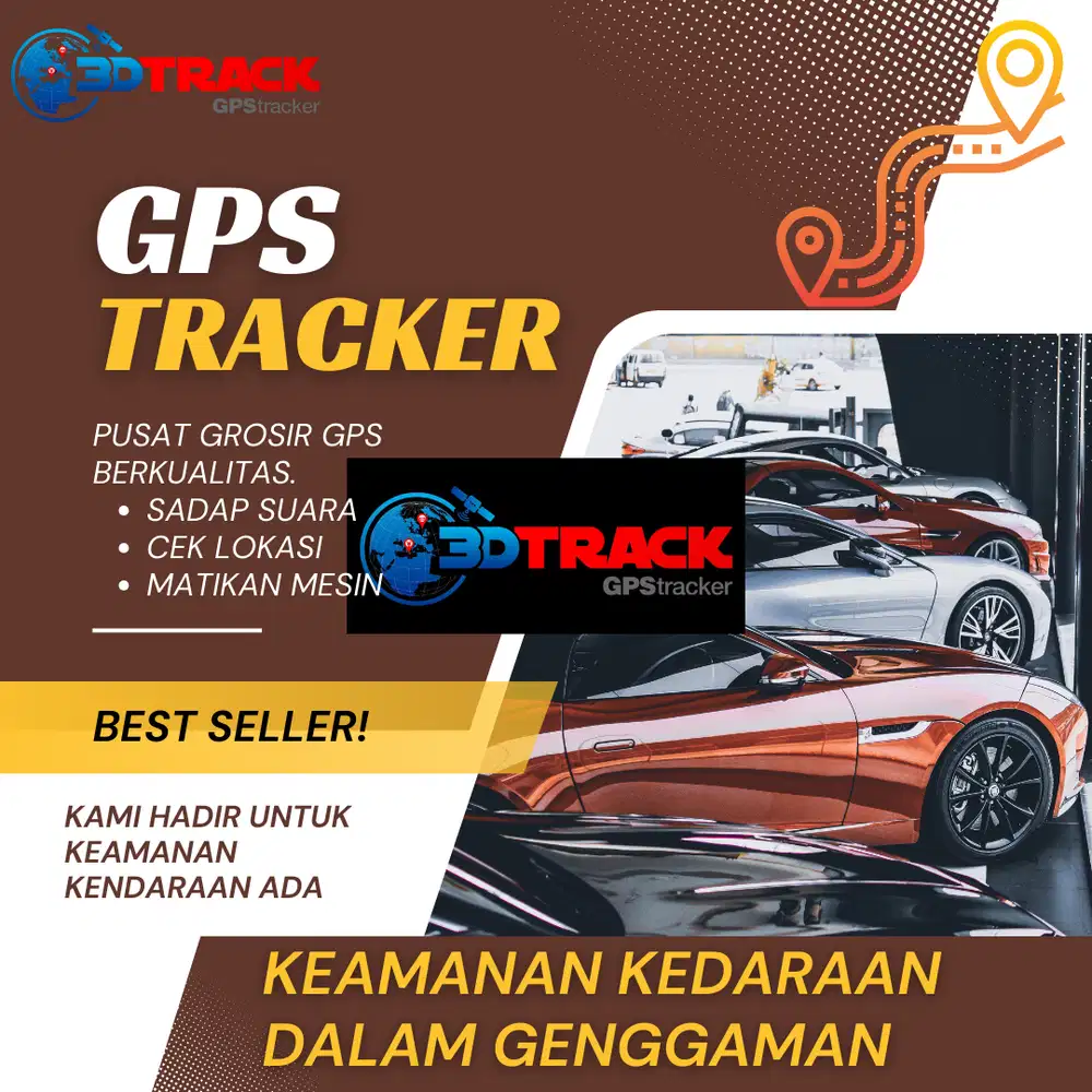 GPS TRACKER KENDARAAN BERMOTOR MURAH BERGARANSI 3DTRACK