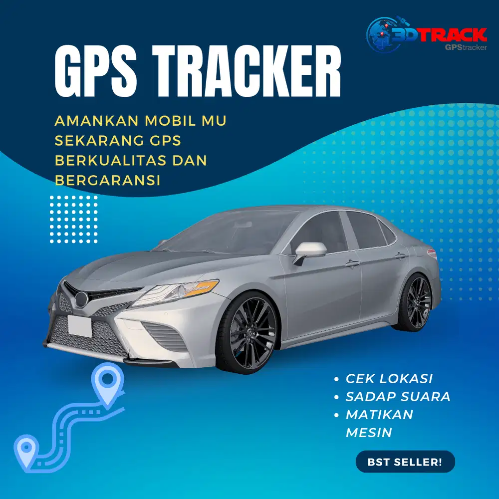 GPS TRACKER KENDARAAN BERMOTOR MURAH BERGARANSI 3DTRACK