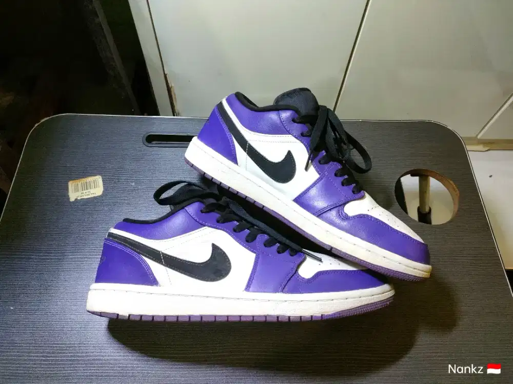 Nike Air Jordan 1 Low 'Court Purple White'