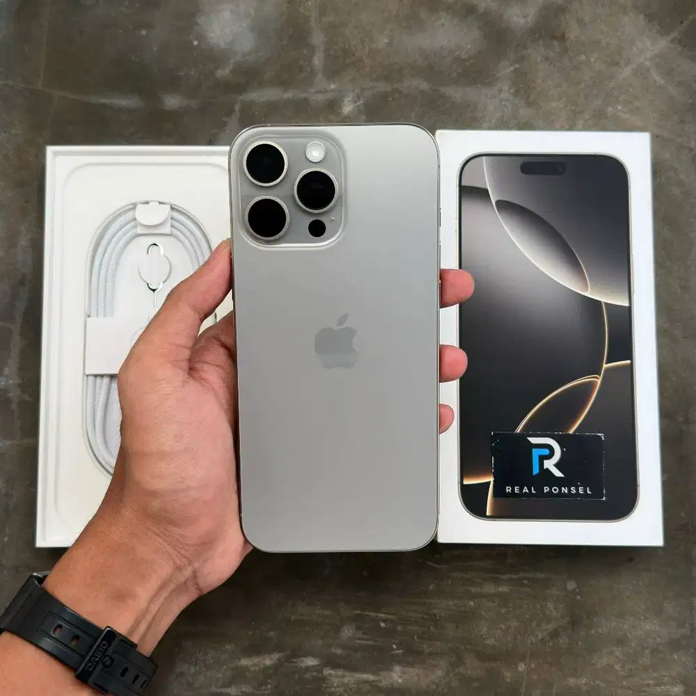 iPhone 16 Pro Max 256 iBox Hanya Buka Dus - ProMax