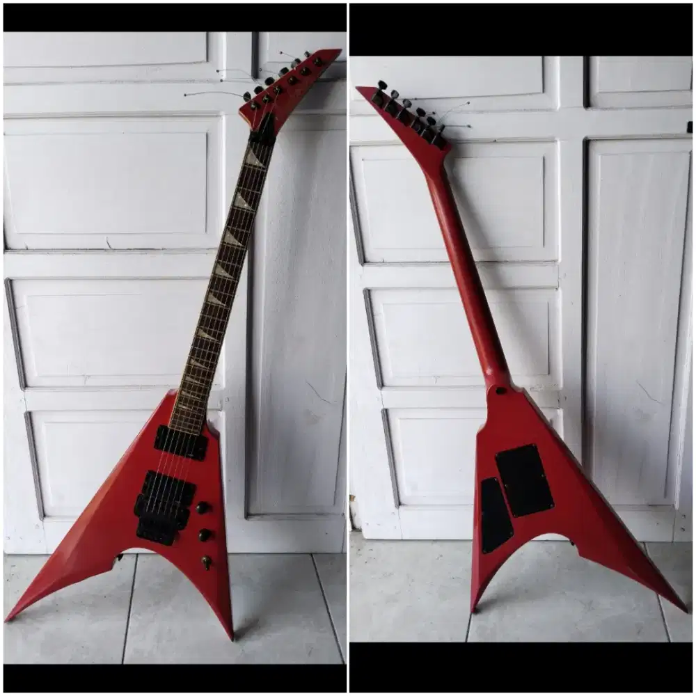 gitar elektrik custom jackson berkualitas pickup esp ori mantap nett