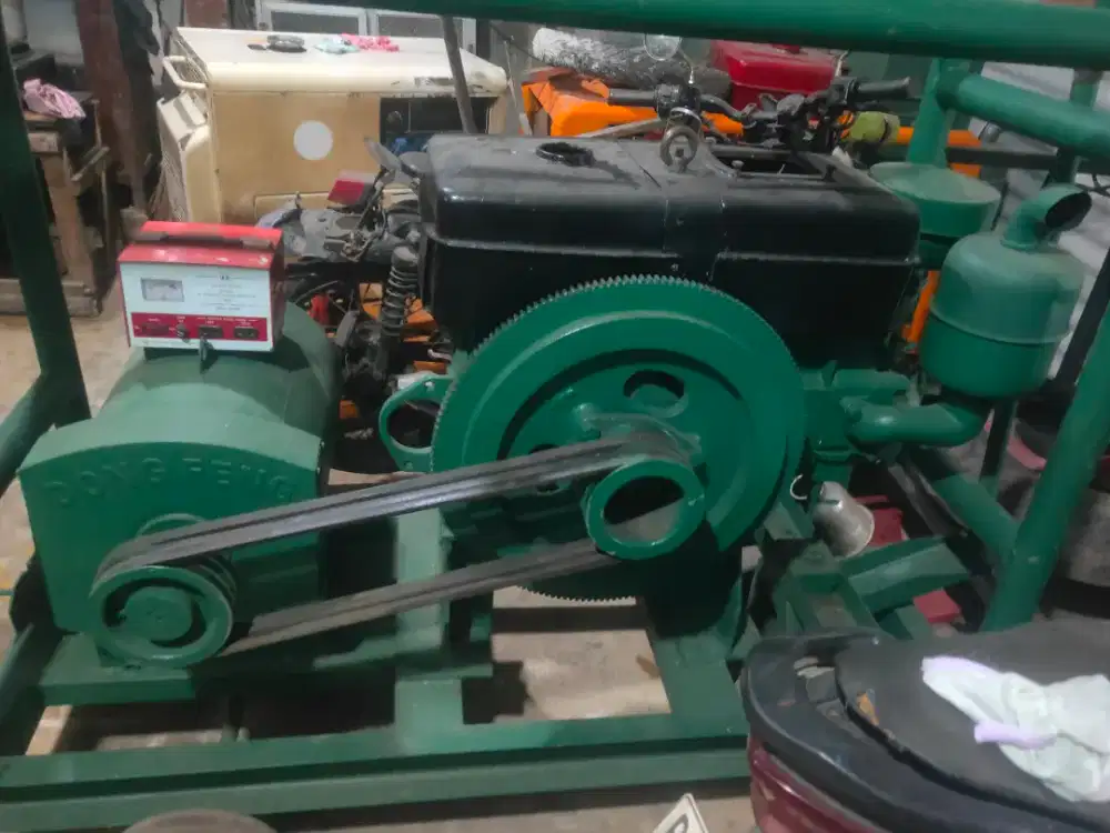 JUAL MESIN DIESEL GENSET 10kw 10rb Watt