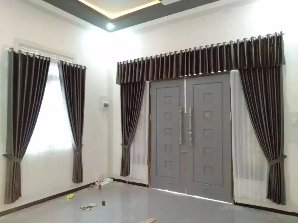 Termewah Gorden Blackout Pasang Skat Klinik Hordeng Gordyn Vitrase