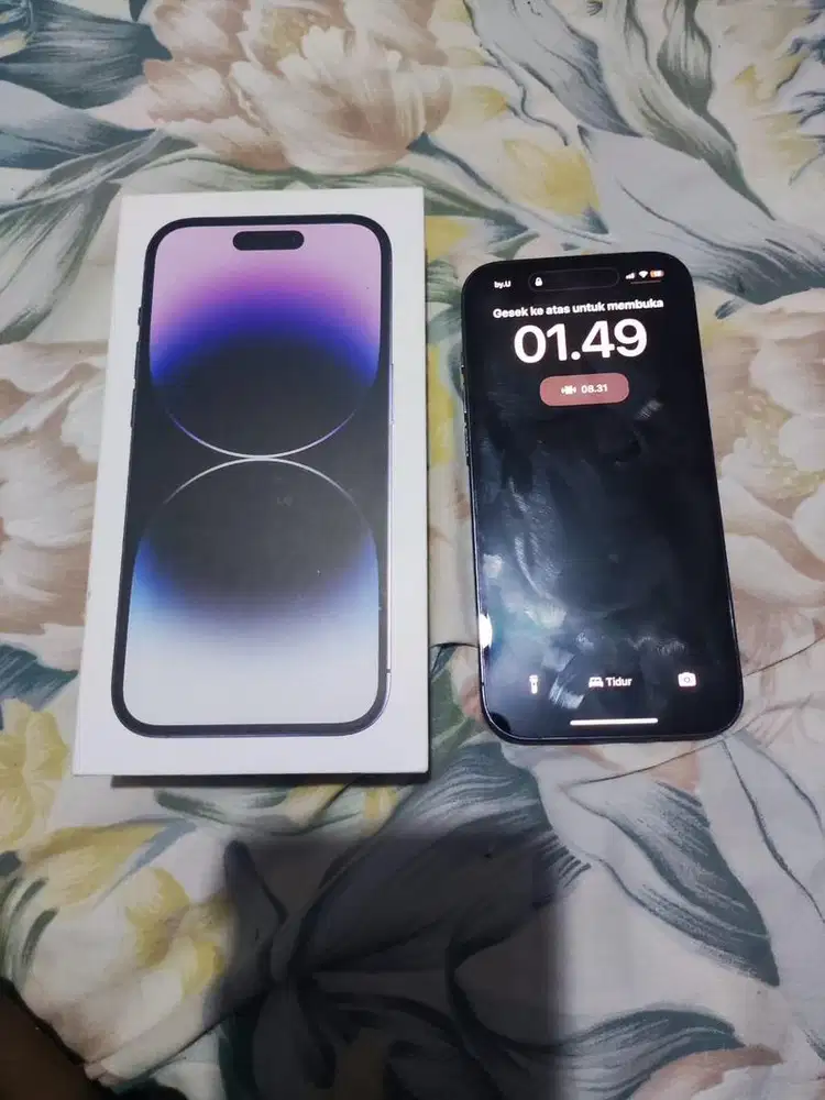 iPhone 14 pro deep purple FULL SET ex iBox