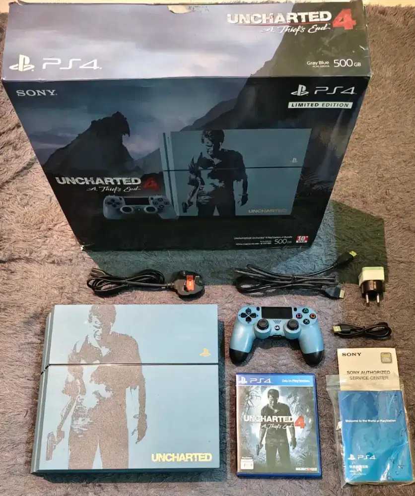PS4 500gb Limited Edition Fullset FW 12 (Collector Item) Full Game