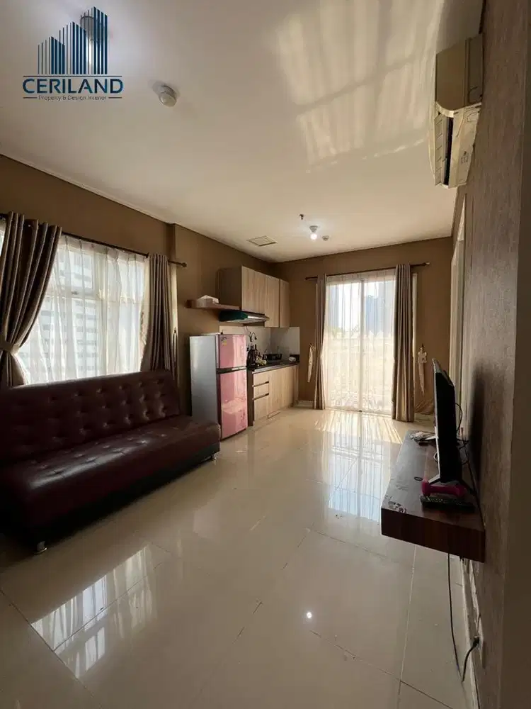 JUAL HARGA MIRING , 2 Bed Apartement Madison Park Furnished