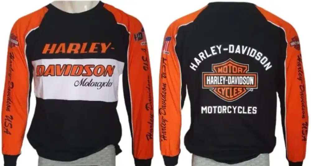Tshirt lengan panjang harley davidson premium keren