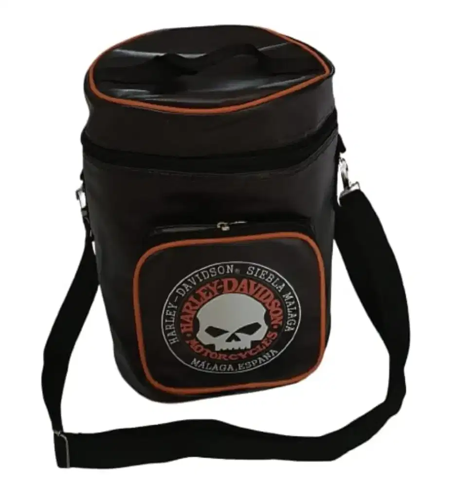 Tas harley davidson skull dan police