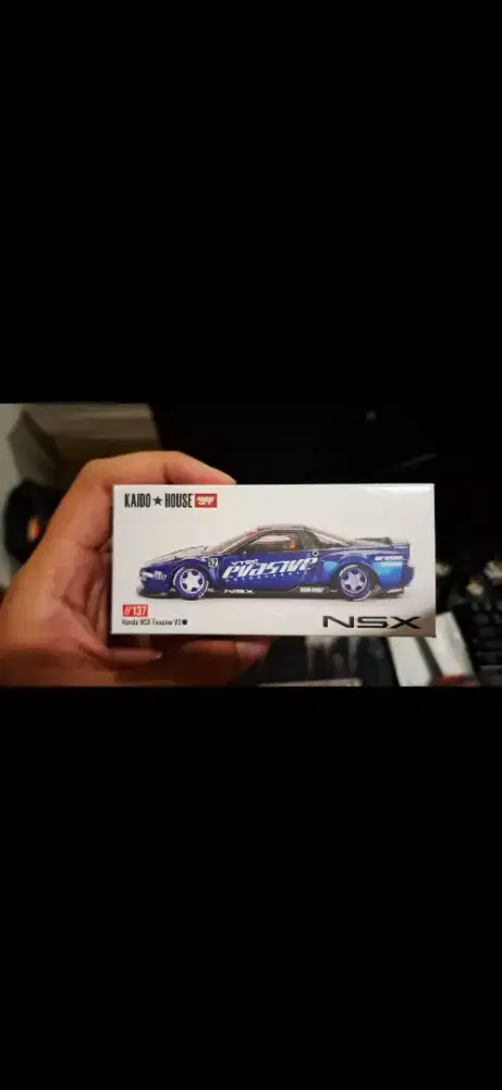 Mini GT Kaido House NSX Evasive Biru Nego Tipis
