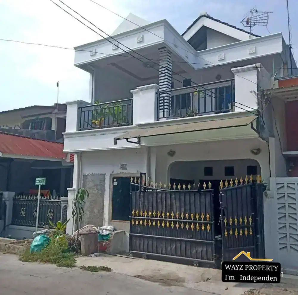 DI JUAL RUMAH 2 LANTAI DI PERUMAHAN ALINDA 1 KOTA BEKASI