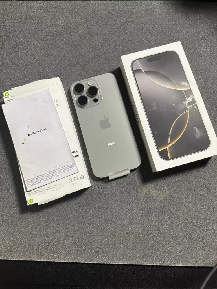 IPHONE 16 PRO 256 GB IBOX GARANSI ON PANJANG