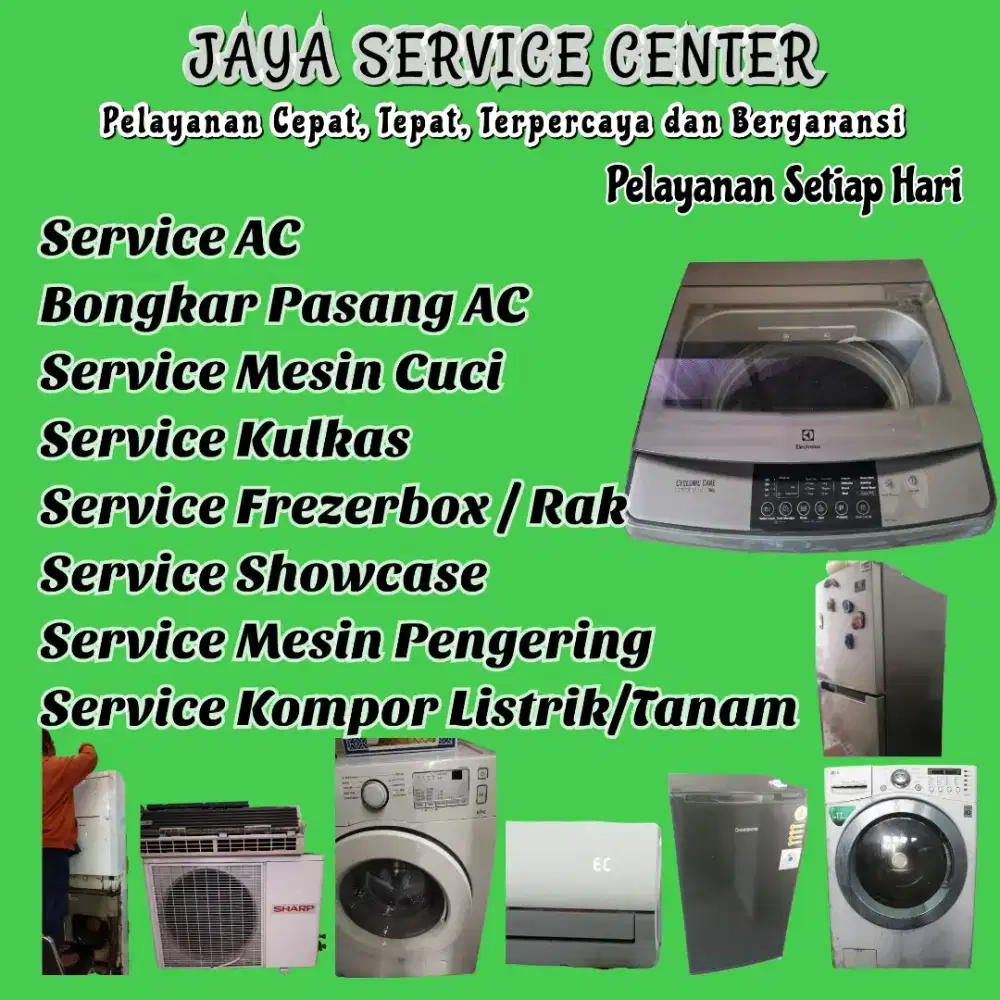 Service Mesin Cuci Kulkas Servis AC Frezer Bongkar Pasang AC Buduran