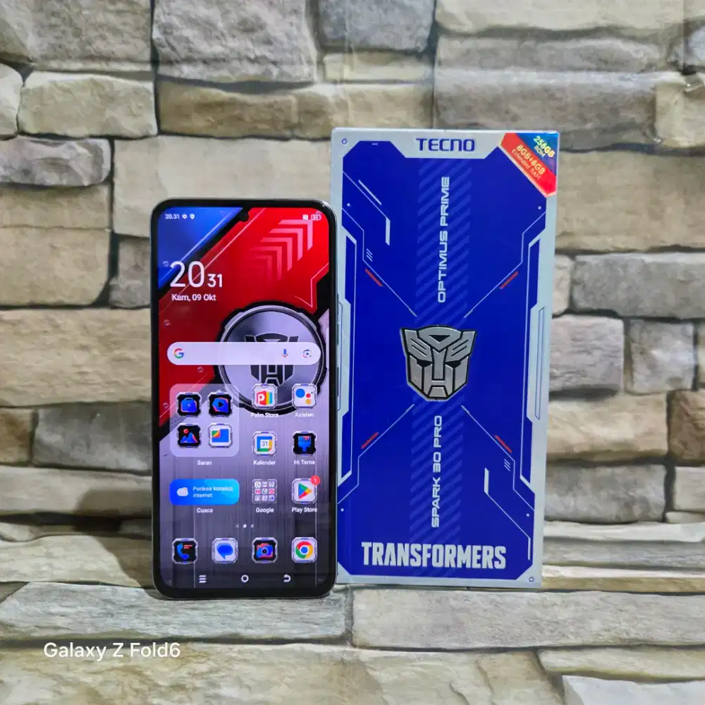Tecno Spark 30 Pro 8/256 4G Fulset segel mulus 95% Garansi panjang
