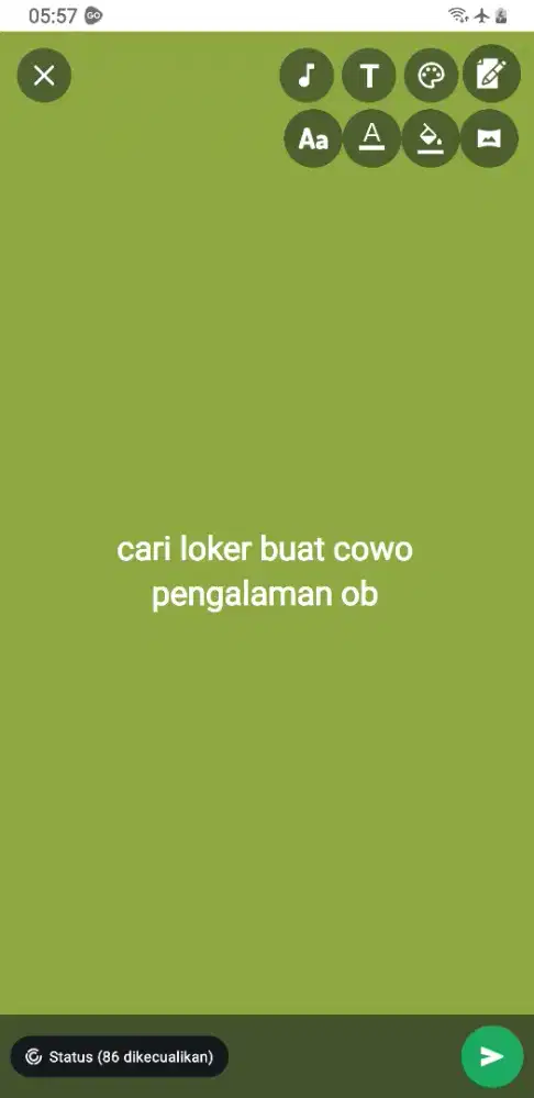 cari loker buat cowo pengalaman ob