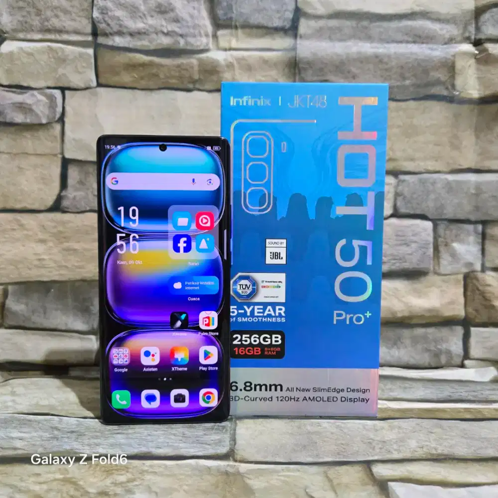 Infinix Hot 50 Pro Plus 8/256 Fulset segel mulus 98% Garansi panjang