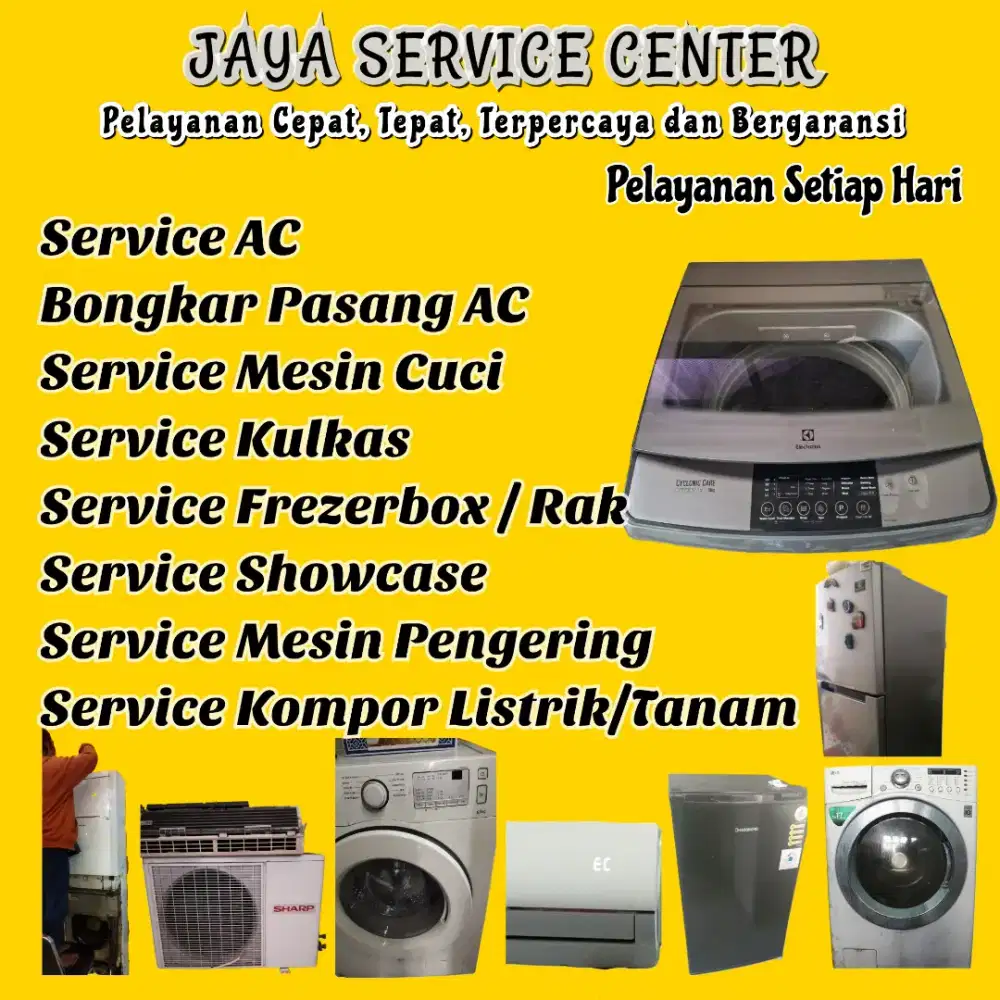 Service AC Bongkar Pasang AC Servis Mesin Cuci Kulkas Frezer Citraland