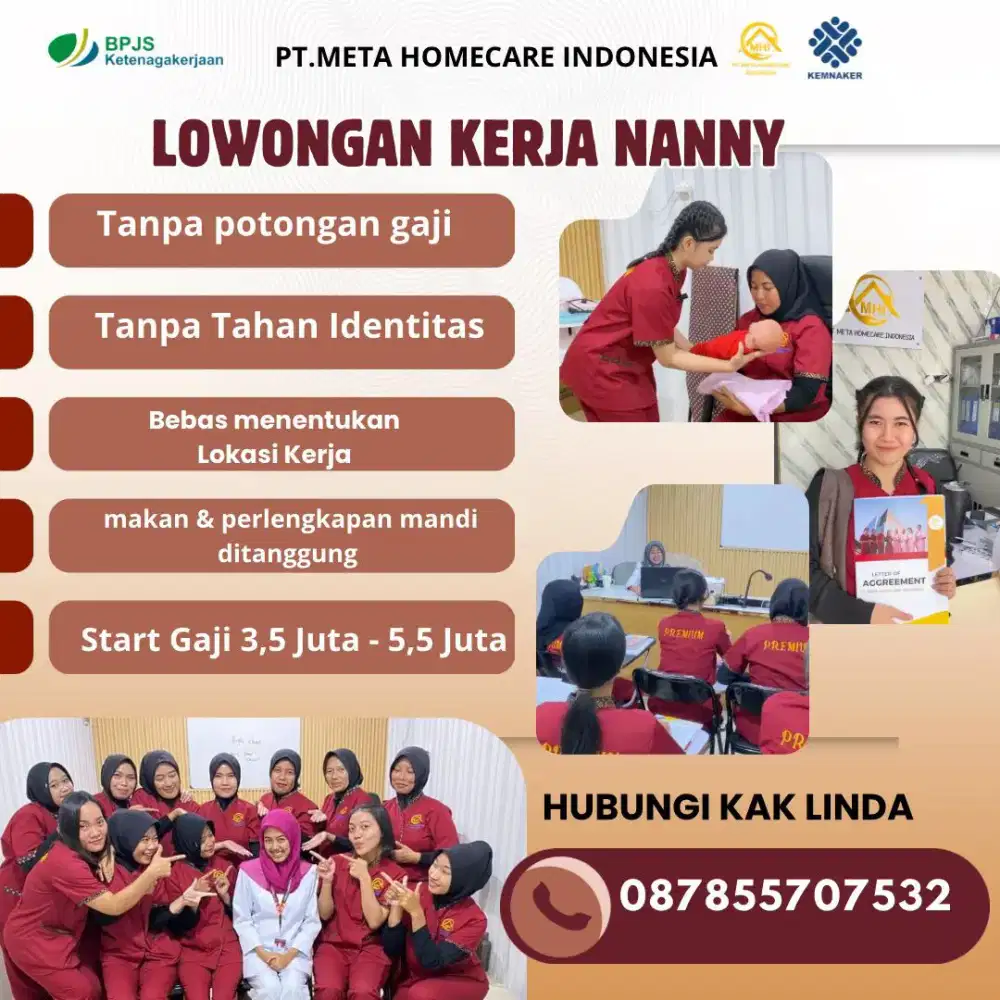 Loker wanita anita tanpa ijazah!!!