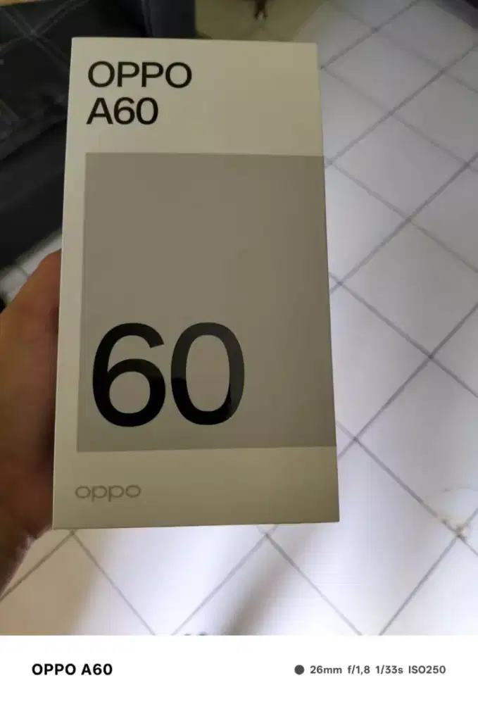 Di jual oppo a60 ram8+4/256.lengkap,normal.mulus. mahar 2000 nego