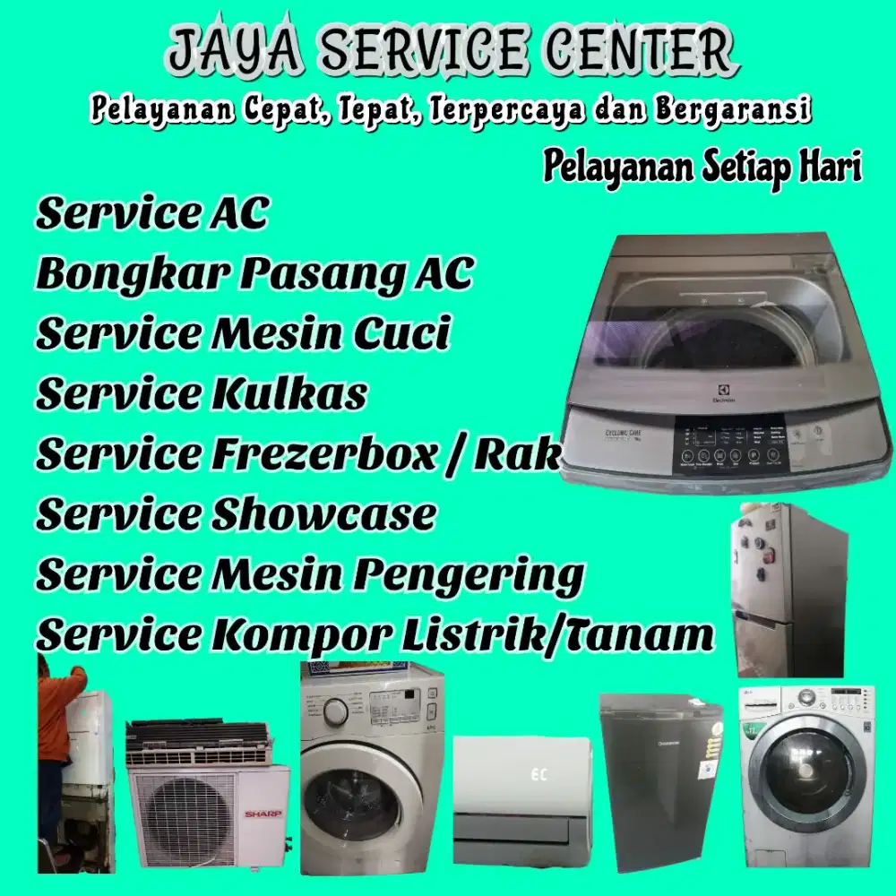 Service Mesin Cuci Kulkas Frezerbox Bongkar Pasang AC Servis AC Gubeng