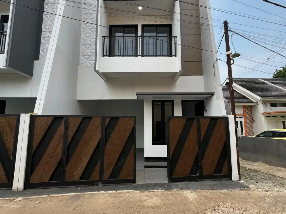 Jual rumah baru murah cash dan kpr di pondok rajeg