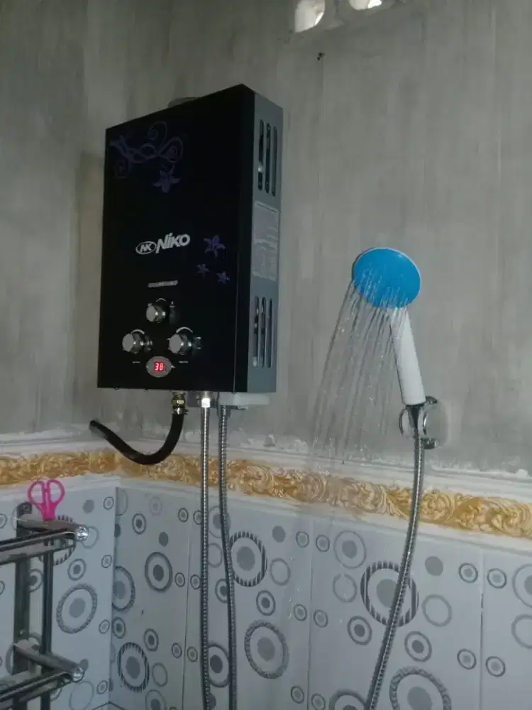 New # Water Heater Gas Merk Niko