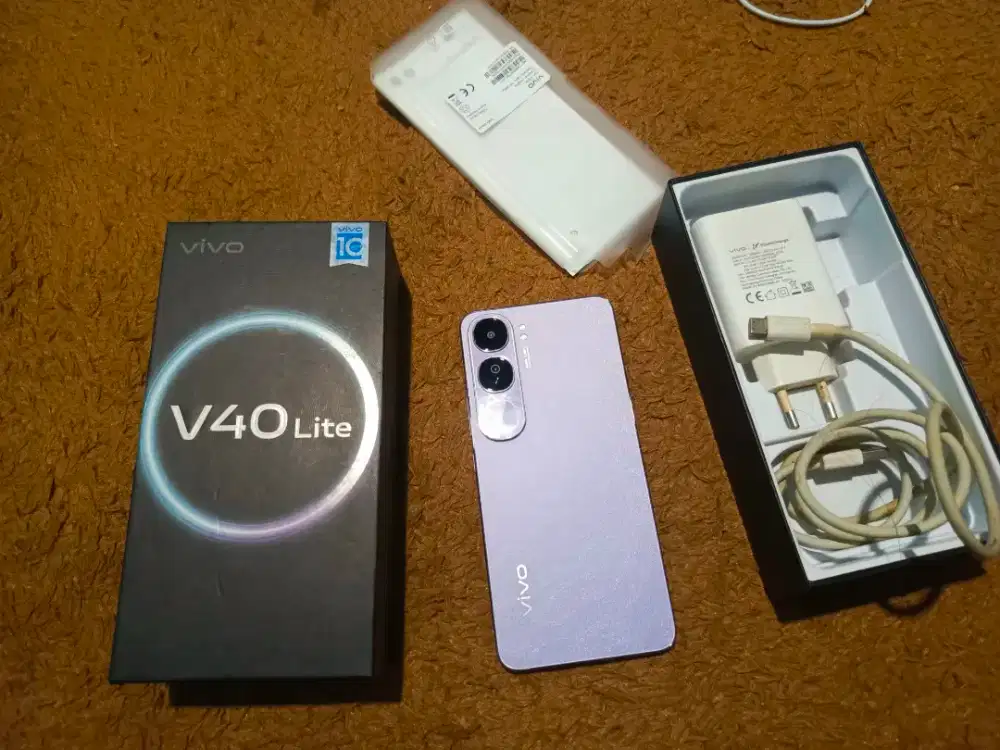 Vivo v40 lite ram 8/128 gb second fullset ori
