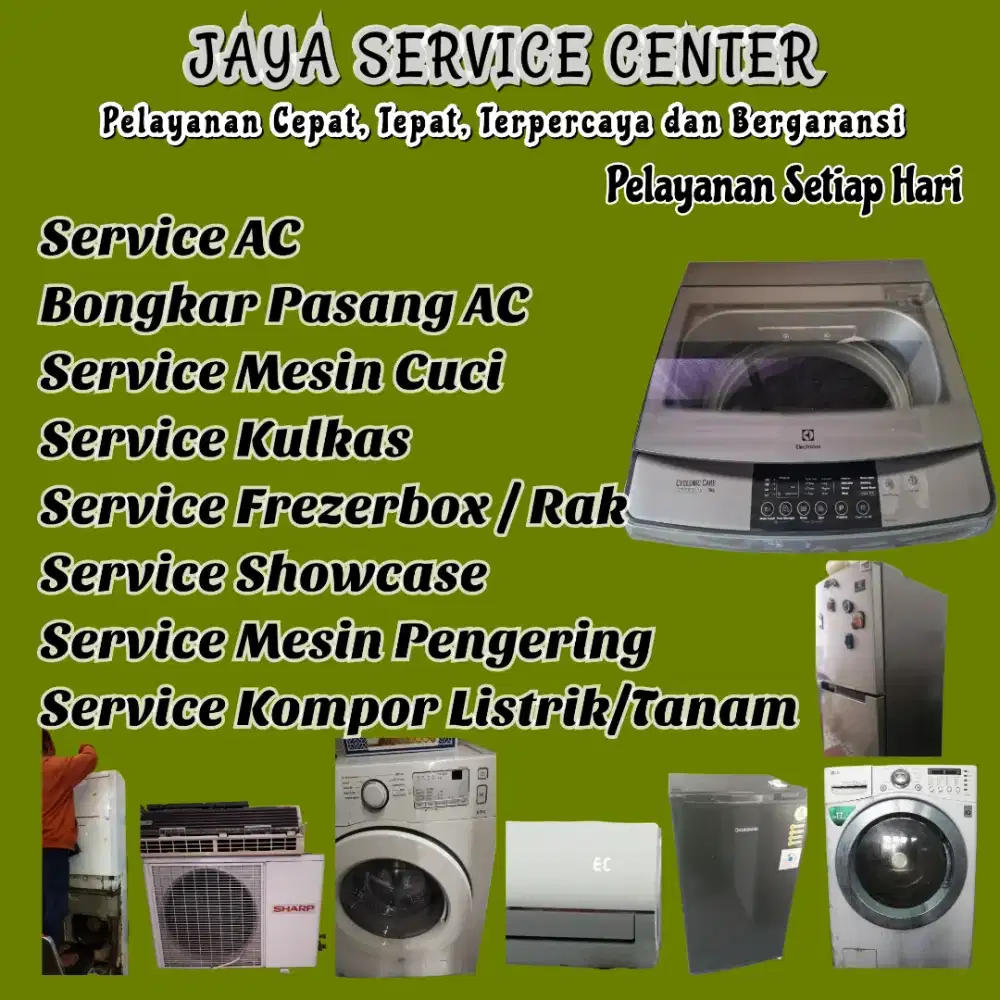 Service Kulkas Frezer Bongkar Pasang AC Servis AC Mesin Cuci Driyorejo