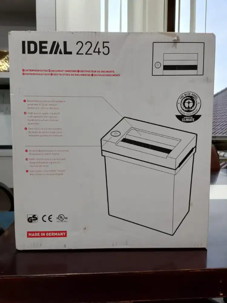 Mesin penghancur kertas merek ideal 2245 NEW
