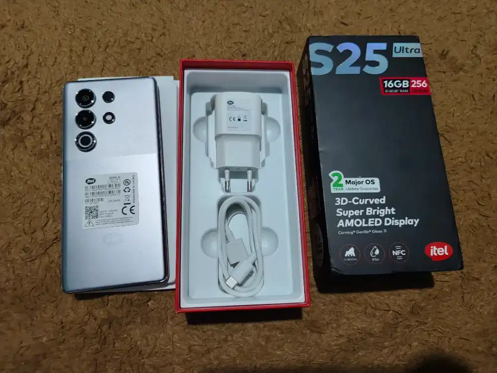Itel s25 ultra ram 8/256 gb second fullset ori