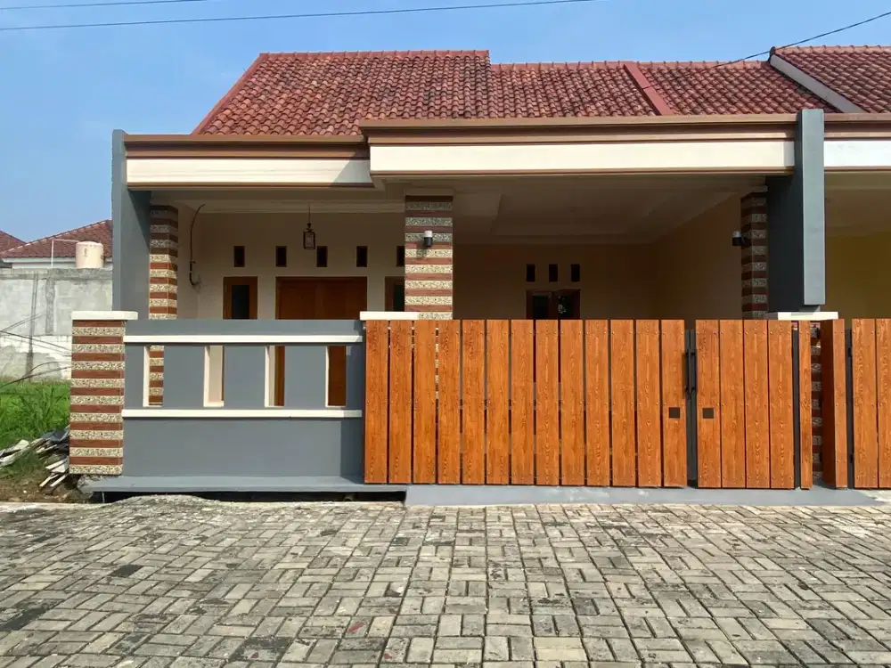 Rumah dijual baru siap huni di rangkapan jaya pancoran mas