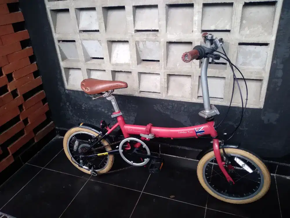london taxi fdb 16inch sepeda lipat