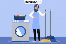 ART Mengurus anak dan beberes