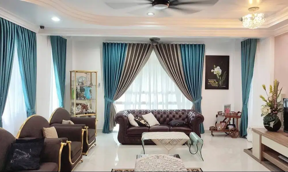 Tukang Gorden Blackout Jendela & Pintu Hordeng Vitrase Gordyn Puring