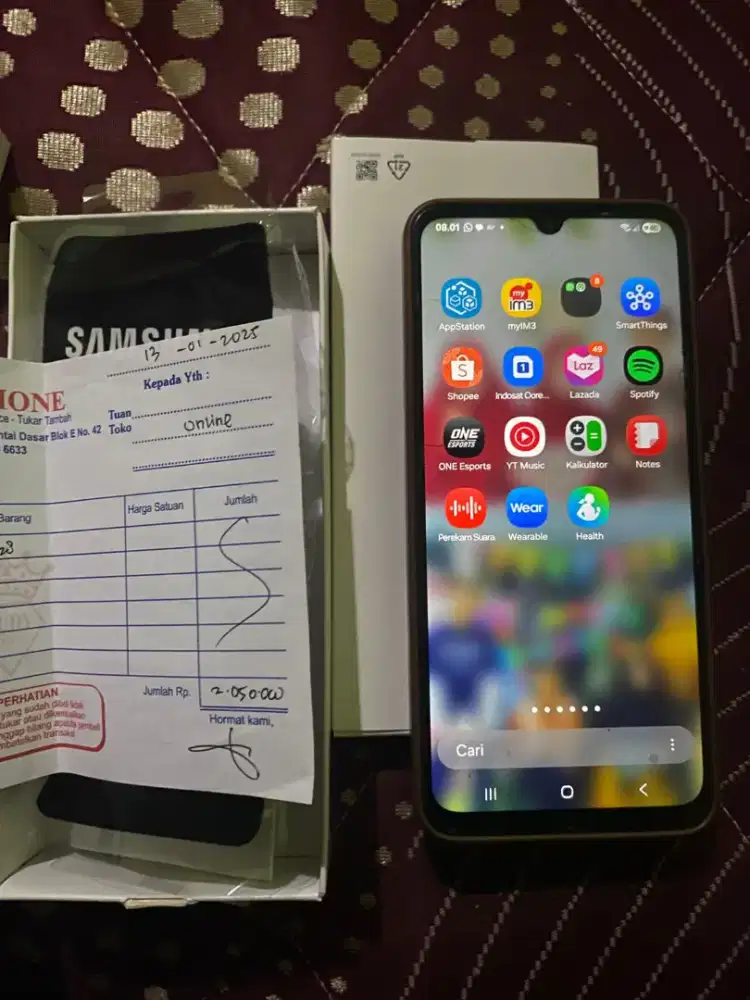 Samsung A05S 6/128GB Garansi Sein