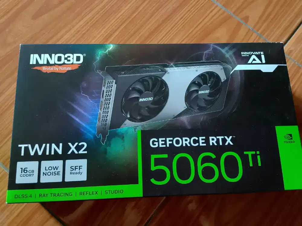Jual VGA rtx 5060 TI versi vram 16gb like new