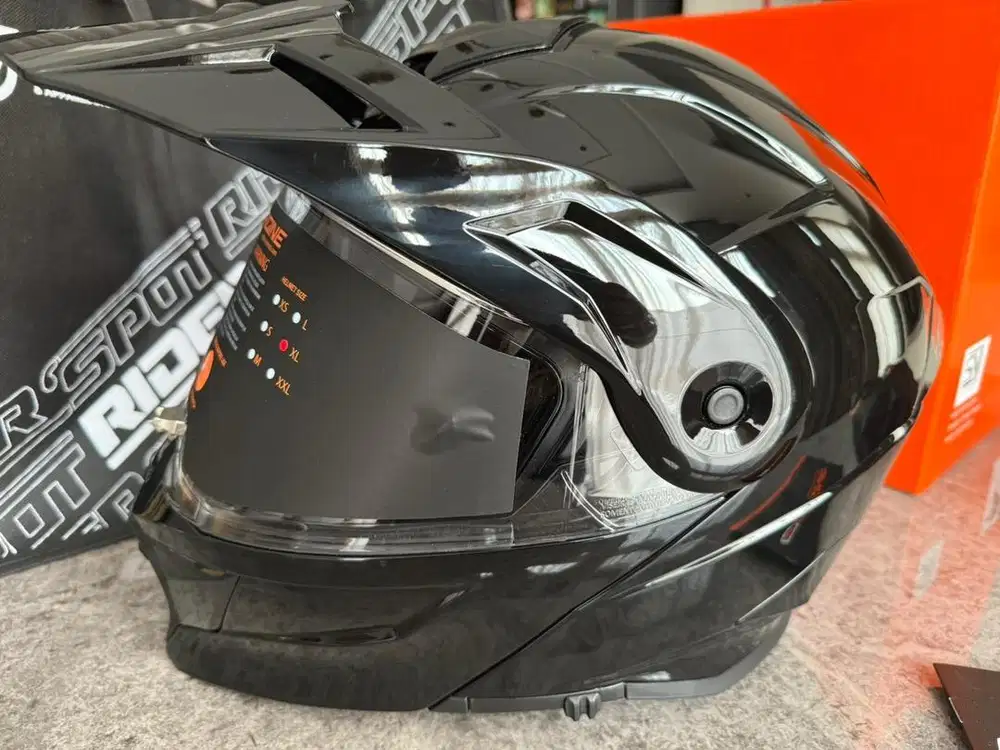 ORIGINE Adventure Solid Gloss Black Helmet