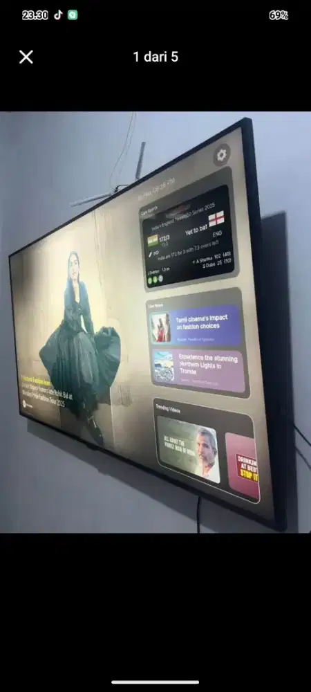 Jual TV smart merek samsung