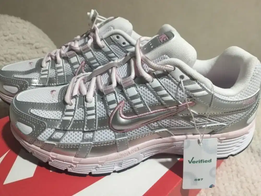 Nike P-6000 white elemental pink womens