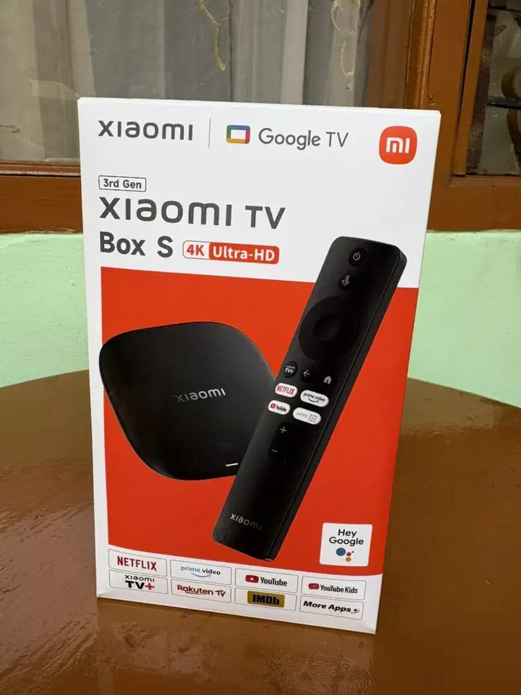 XIAOMI TV BOX S (3rd Gen) Stunning Visual 4K with DolbyVision & HDR10