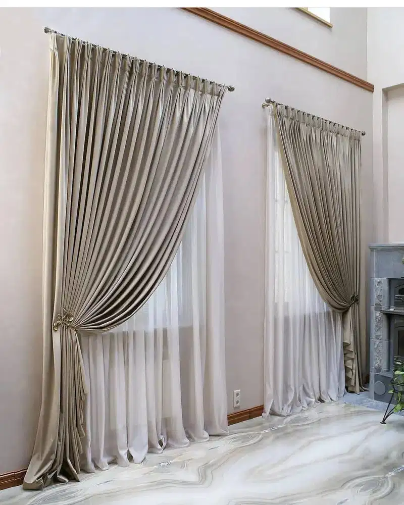 Beli Gorden Blackout Jendela Minimalis Model Terbaru Mewah Murah