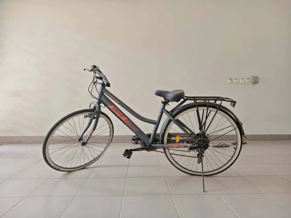 Sepeda dewasa 26 inch EXOTIC 5503 city bike - grey oran